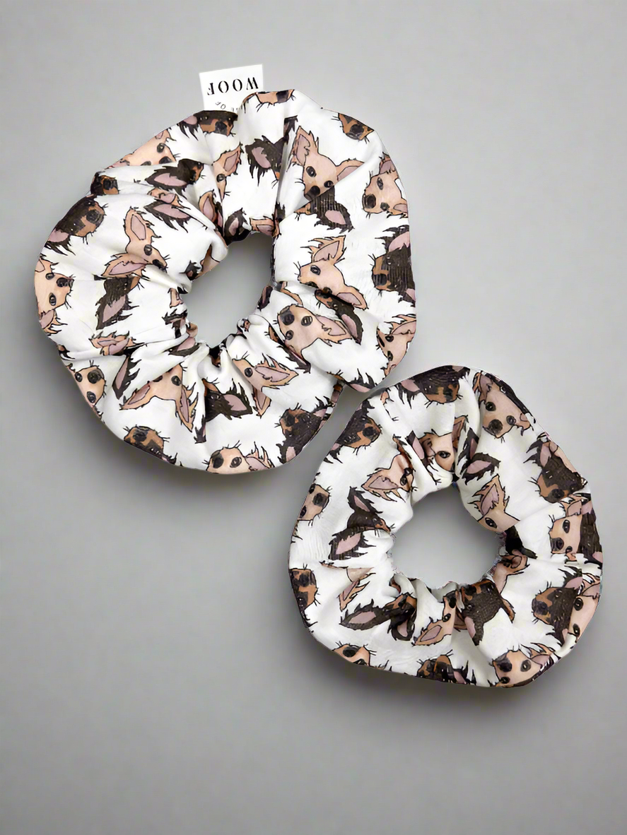 Chihuahua Long Haired Scrunchies