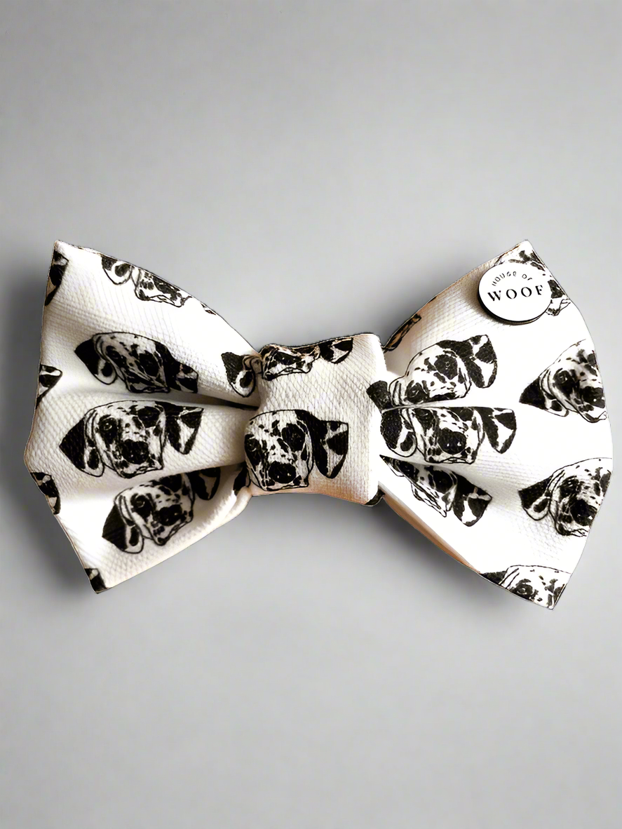 Dalmatian Bow Tie