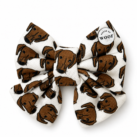Dachshund Sailor Bow