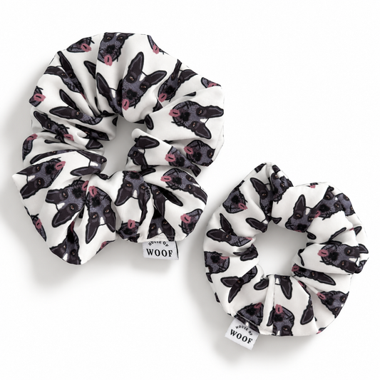 Blue Heeler Scrunchies