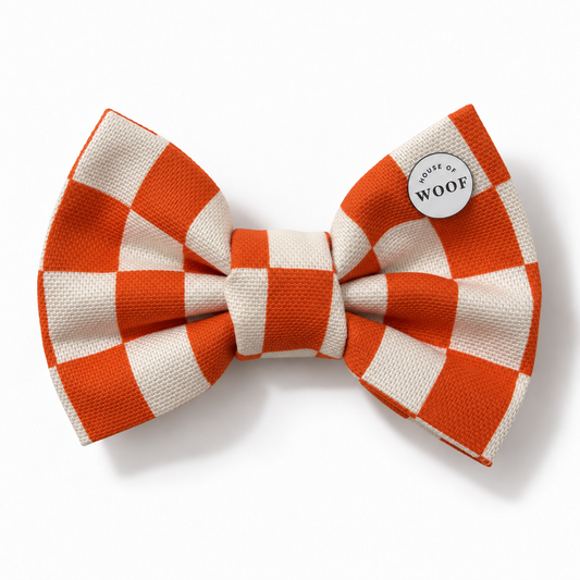 Candy Corn Dog Bow Tie