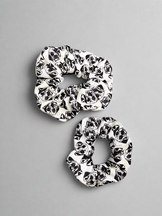 Dalmatian Scrunchies