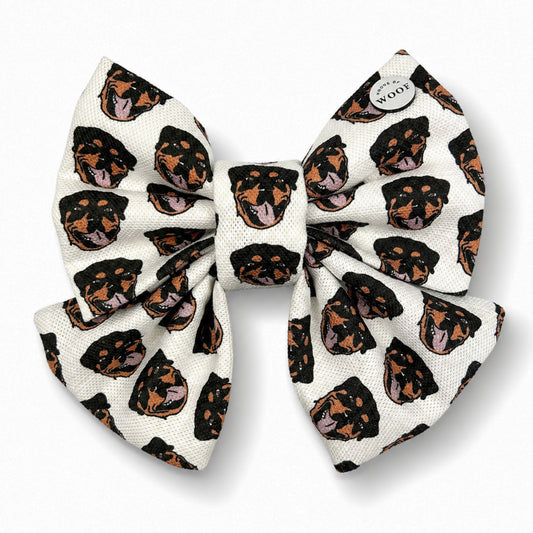 Rottweiler Sailor Bow