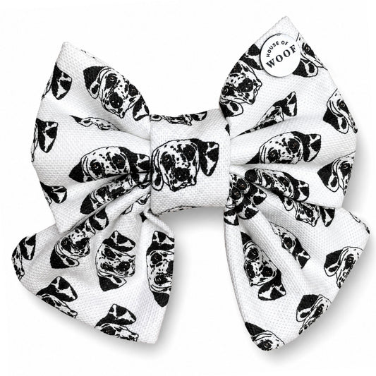 Dalmatian Sailor Bow