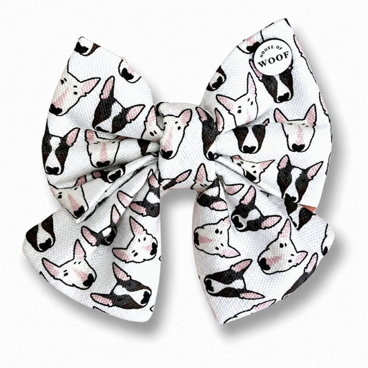 Bull Terrier Sailor Bow
