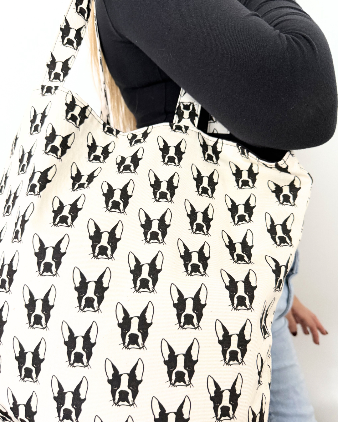 Boston Terrier Tote Bag