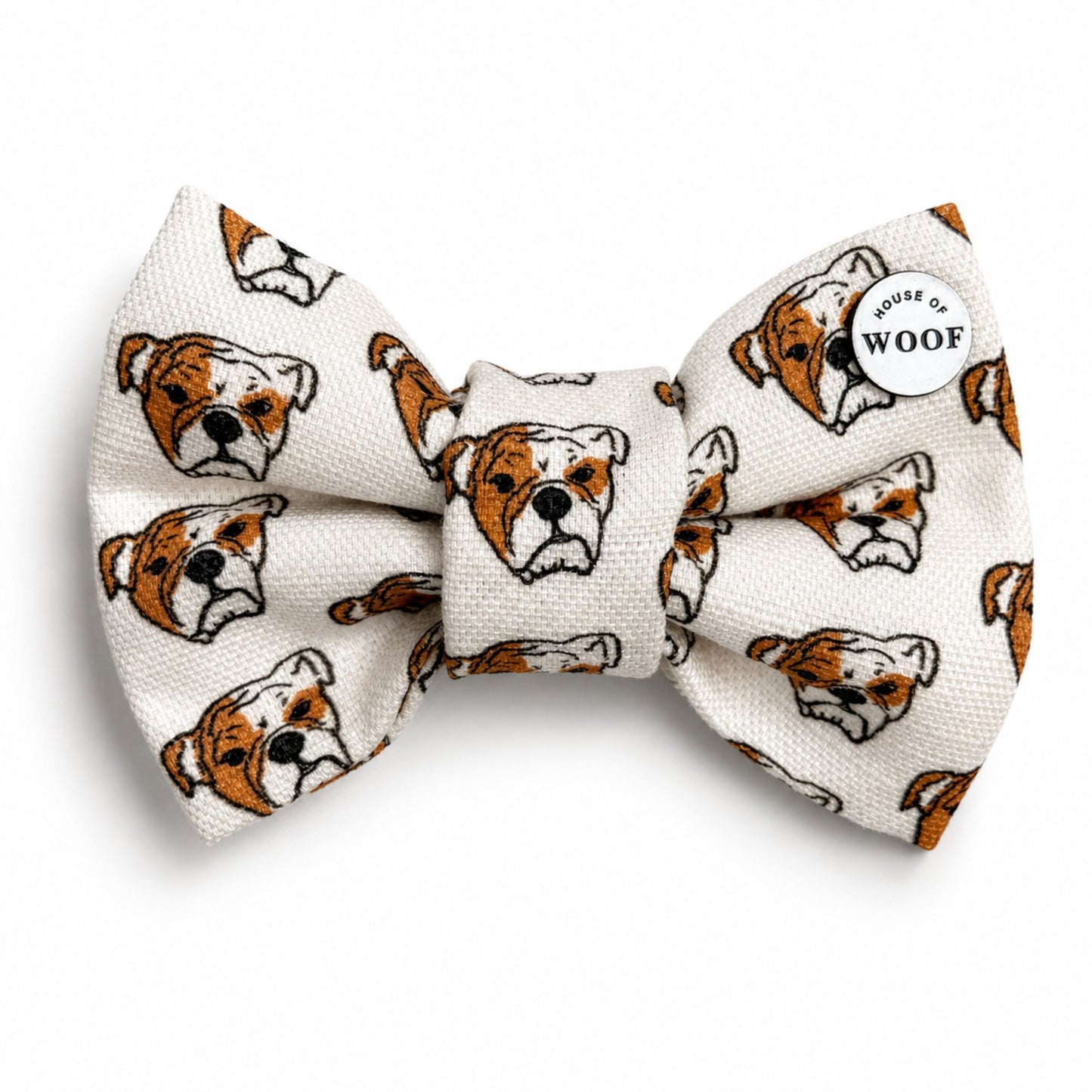 English Bulldog Bow Tie
