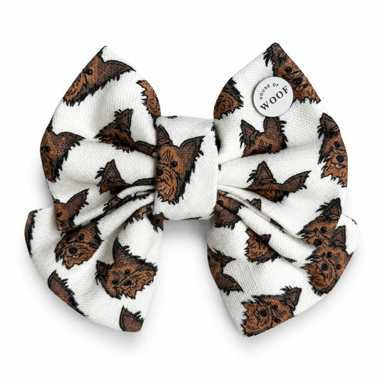Yorkshire Terrier Sailor Bow