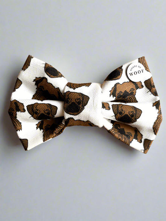 Brussels Griffon Bow Tie